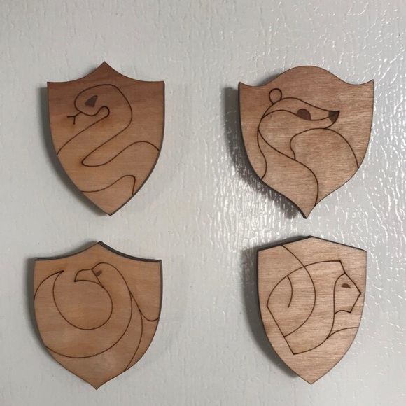 Hogwarts magnets - Picture 1 of 2